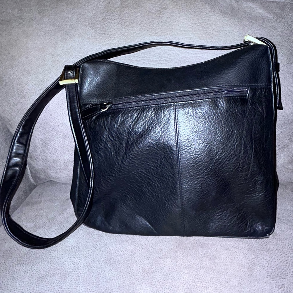 50%offw❤️ Black Coletta Genuine Leather